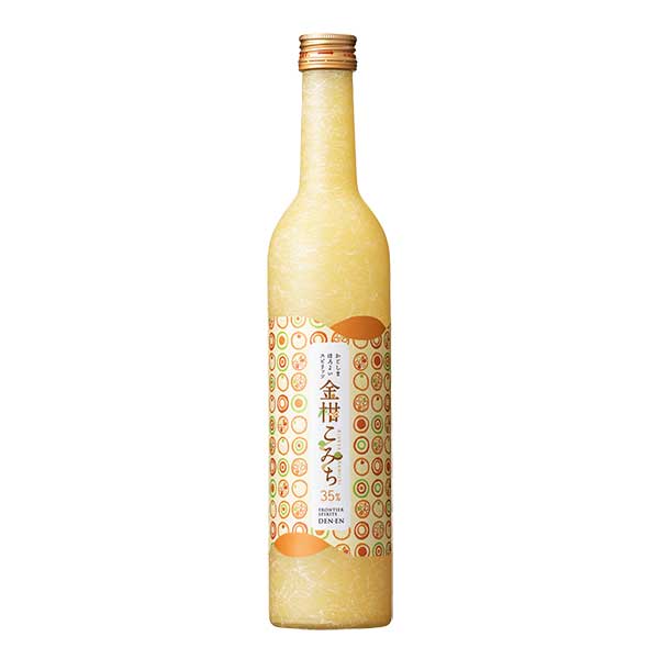 田苑 金柑こみち 35度 500ml x 12本[ケース販売] 送料無料(本州のみ) [田苑酒造 スピリッツ 日本 鹿児島県]ギフト プレゼント 贈り物 お祝い 内祝い お返し 誕生日プレゼント 父の日 敬老の日