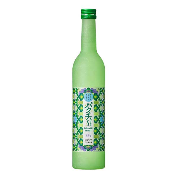 田苑 パクチーすぴりっと 35度 500ml x 12本[ケース販売] 送料無料(本州のみ) [田苑酒造 スピリッツ 日本 鹿児島県]ギフト プレゼント 贈り物 お祝い 内祝い お返し 誕生日プレゼント 父の日 敬老の日｜ハードリカー2号店　店