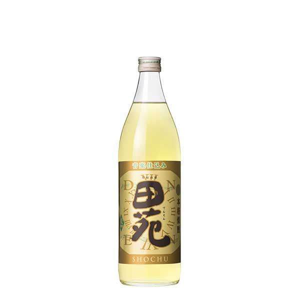田苑 金ラベル 麦 25度 900ml &times; 12本[ケース販売] 送料無料(本州のみ) [田苑酒造 麦焼酎 むぎ焼酎 乙類 日本 鹿児島県]ギフト プレゼント 贈り物 お祝い 内祝い お返し 誕生日プレゼント 父の日 敬老の日｜ハードリカー2号店　店
