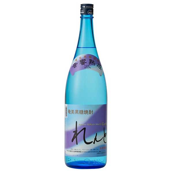 れんと 25度 [瓶] 1.8L 1800ml &times; 6本[ケース販売]送料無料(本州のみ)[奄美大島開運酒造 黒糖焼酎 こくとう焼酎 乙類 日本 鹿児島県 101561]ギフト プレゼント 贈り物 お祝い 内祝い お返し 誕生日プレゼント 父の日 敬老の日｜ハードリカー2号店　店
