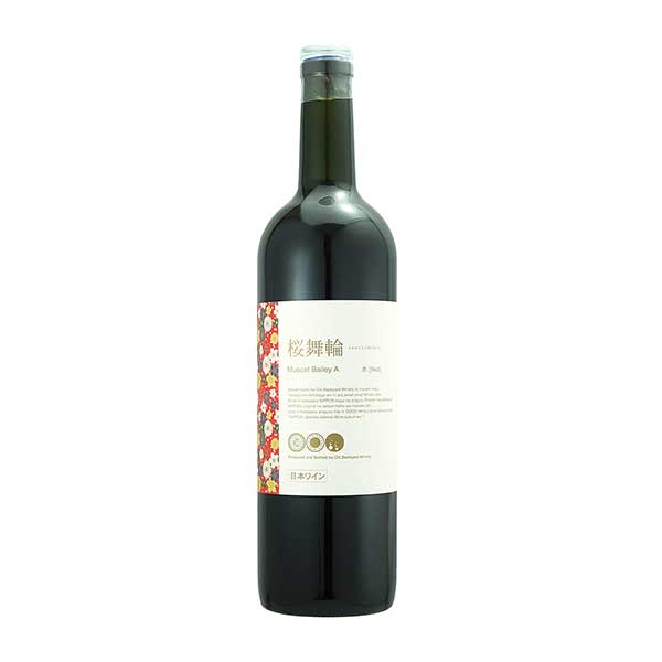 桜舞輪(サクラマリン) 赤 750ml x 2本 送料無料(本州のみ) [スマイル 日本 赤ワイン ミディアムボディ 62970]ギフト プレゼント 贈り物 お祝い 内祝い お返し 誕生日プレゼント 父の日 敬老の日