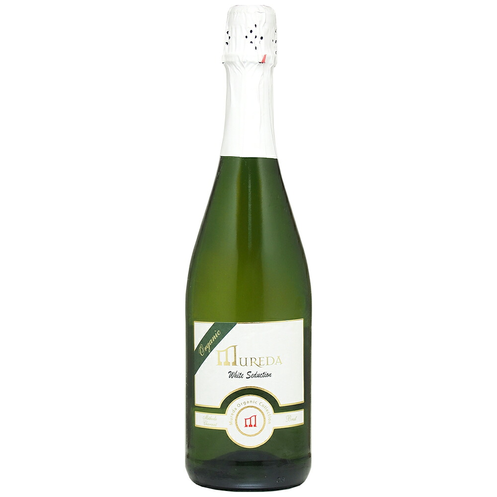 ムレダ ホワイト セダクション ブリュット オーガニック 750ml x 12本[ケース販売] 送料無料(本州のみ) [東亜 スペイン スパークリング 4151000824]ギフト プレゼント 贈り物 お祝い 内祝い お返し 誕生日プレゼント 父の日 敬老の日｜ハードリカー2号店　店