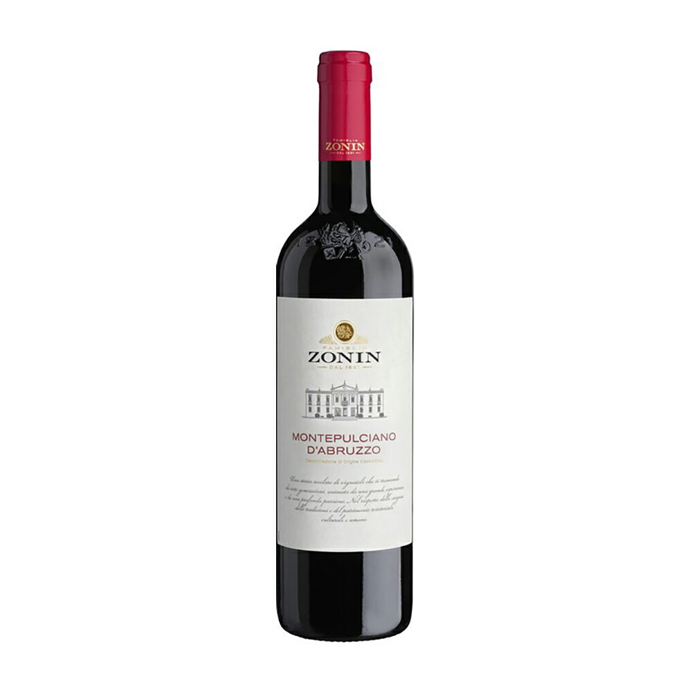 ゾーニン クラシチ モンテプルチアーノ ダブルッツォ DOC 750ml &times; 12本 送料無料(本州のみ)[ケース販売][三国 赤ワイン イタリア ヴェネト州]【RP】ギフト プレゼント 贈り物 お祝い 内祝い お返し 誕生日プレゼント 父の日 敬老の日｜ハードリカー2号店　店