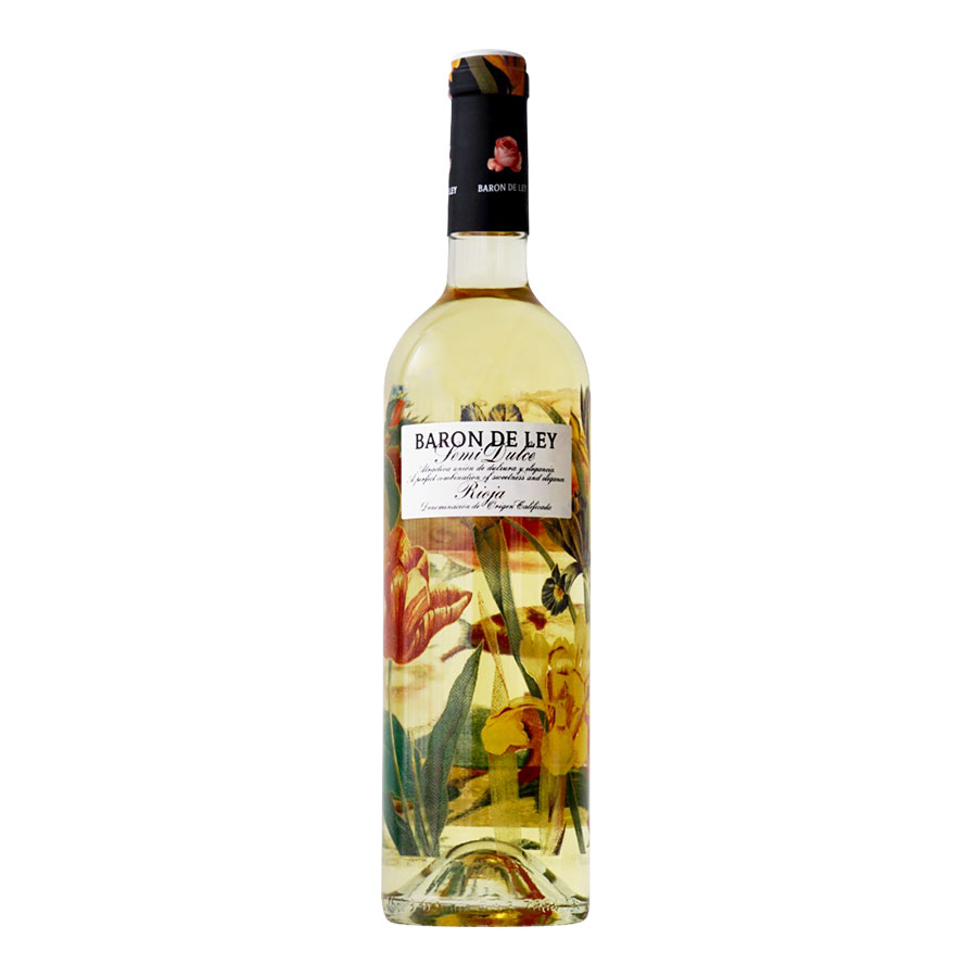 バロン デ レイ ブランコ セミドゥルセ フラワーボトル フラワーボトル 750ml × 12本[ケース販売] 送料無料(本州のみ) [FD スペイン 白ワイン]ギフト プレゼント 贈り物 お祝い 内祝い お返し 誕生日プレゼント 父の日 敬老の日