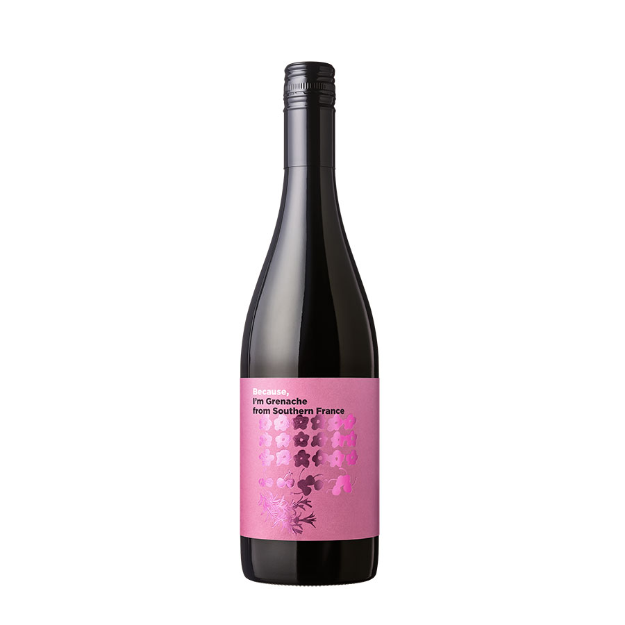 ビコーズ アイム グルナッシュ フロム サザン フランス 750ml &times; 12本[ケース販売] 送料無料(本州のみ) [FD フランス 赤ワイン]ギフト プレゼント 贈り物 お祝い 内祝い お返し 誕生日プレゼント 父の日 敬老の日｜ハードリカー2号店　店