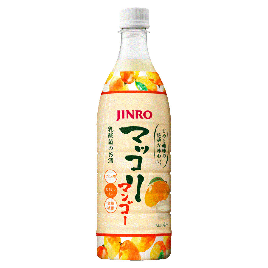 楽天市場】JINRO マッコリ マンゴー 4度(750ml*12本入)【眞露