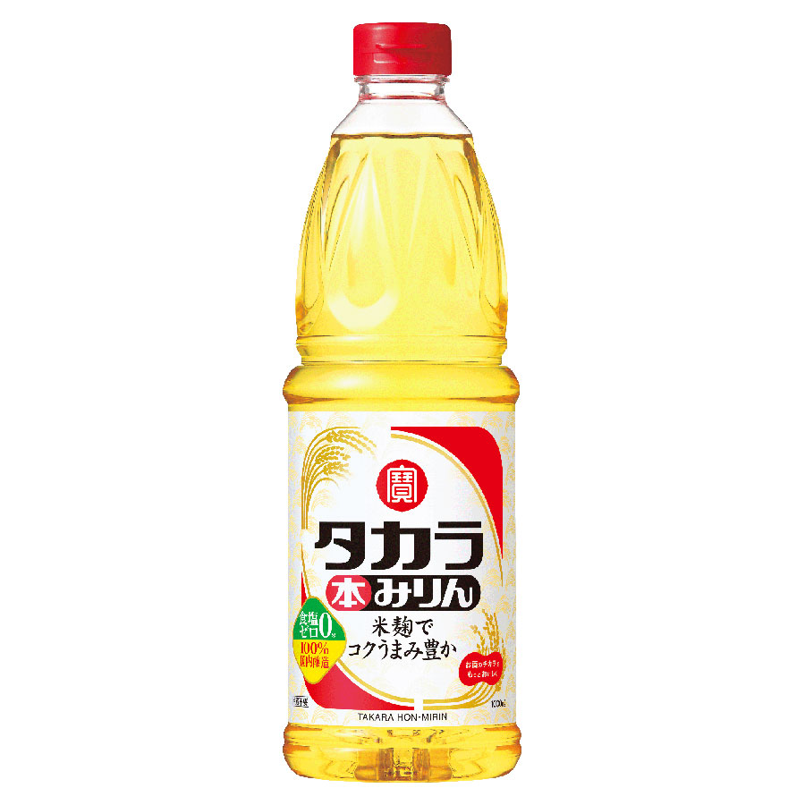 タカラ 本みりん [PET] 1L 1000ml x 12本[ケース販売] [宝酒造 調味料 本みりん 日本 11487]