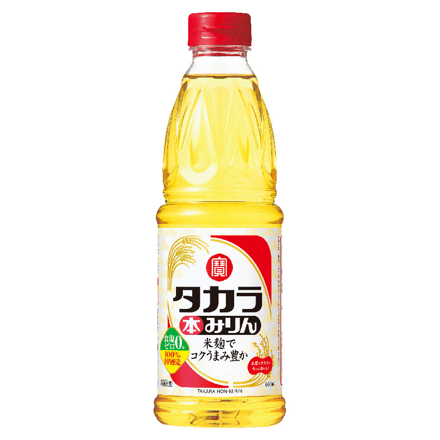 タカラ 本みりん [PET] 600ml x 12本[ケース販売] [宝酒造 調味料 本みりん 日本 11490]