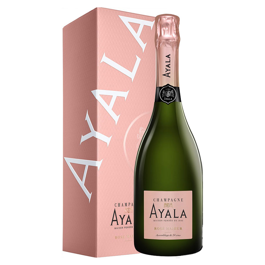 アヤラ ロゼ マジュール[箱付] 750ml[MK フランス シャンパン 辛口 1706]ギフト プレゼント 贈り物 お祝い 内祝い お返し 誕生日プレゼント 父の日 敬老の日