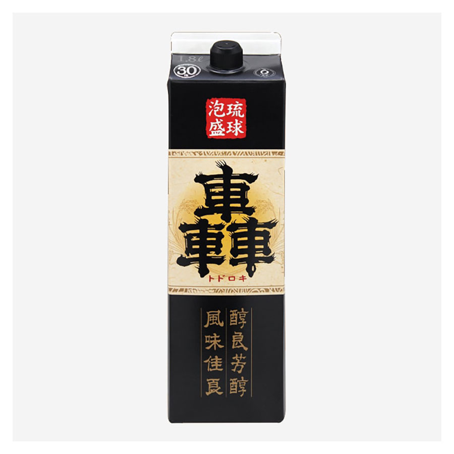 ヘリオス 轟 30度 [パック] 1.8L 1800ml × 6本[ケース販売] 送料無料(本州のみ) [ヘリオス酒造 泡盛 焼酎 日本 沖縄]ギフト プレゼント 贈り物 お祝い 内祝い お返し 誕生日プレゼント 父の日 敬老の日