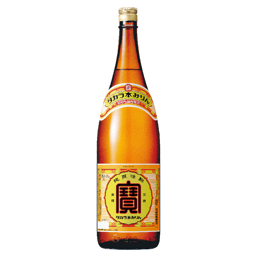 タカラ 本みりん [瓶] 1.8L 1800ml x 6本[ケース販売] 送料無料(沖縄対象外)[宝酒造 調味料 本みりん 日本 10997]