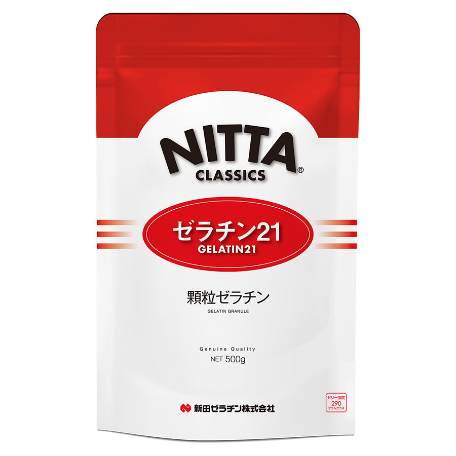 新田ゼラチン ゼラチン２１ 500g x 20袋[ケース販売] 送料無料(本州のみ) [新田ゼラチン 顆粒ゼラチン 日本]ギフト プレゼント 贈り物 お祝い 内祝い お返し 誕生日プレゼント 父の日 敬老の日