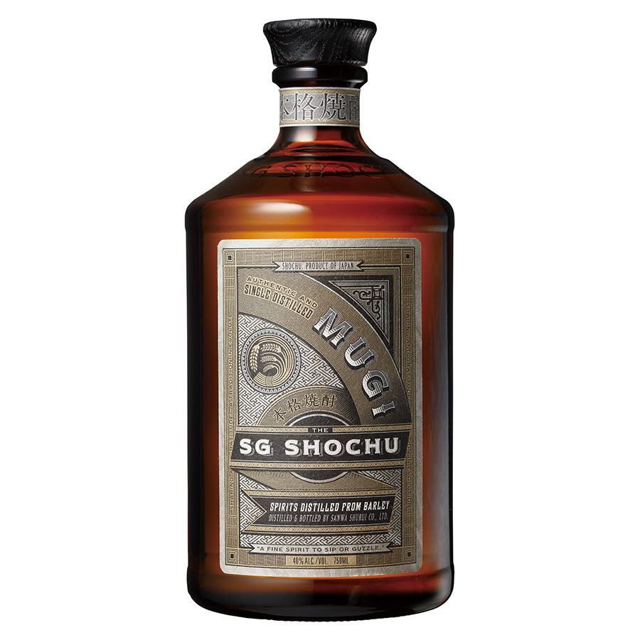 THE SG SHOCHU MUGI(エスジー ムギ) 40度 750ml x 2本 送料無料(本州のみ) [三和酒類 麦焼酎 むぎ焼酎 乙類 いいちこ 日本 大分県]ギフト プレゼント 贈り物 お祝い 内祝い お返し 誕生日プレゼント 父の日 敬老の日