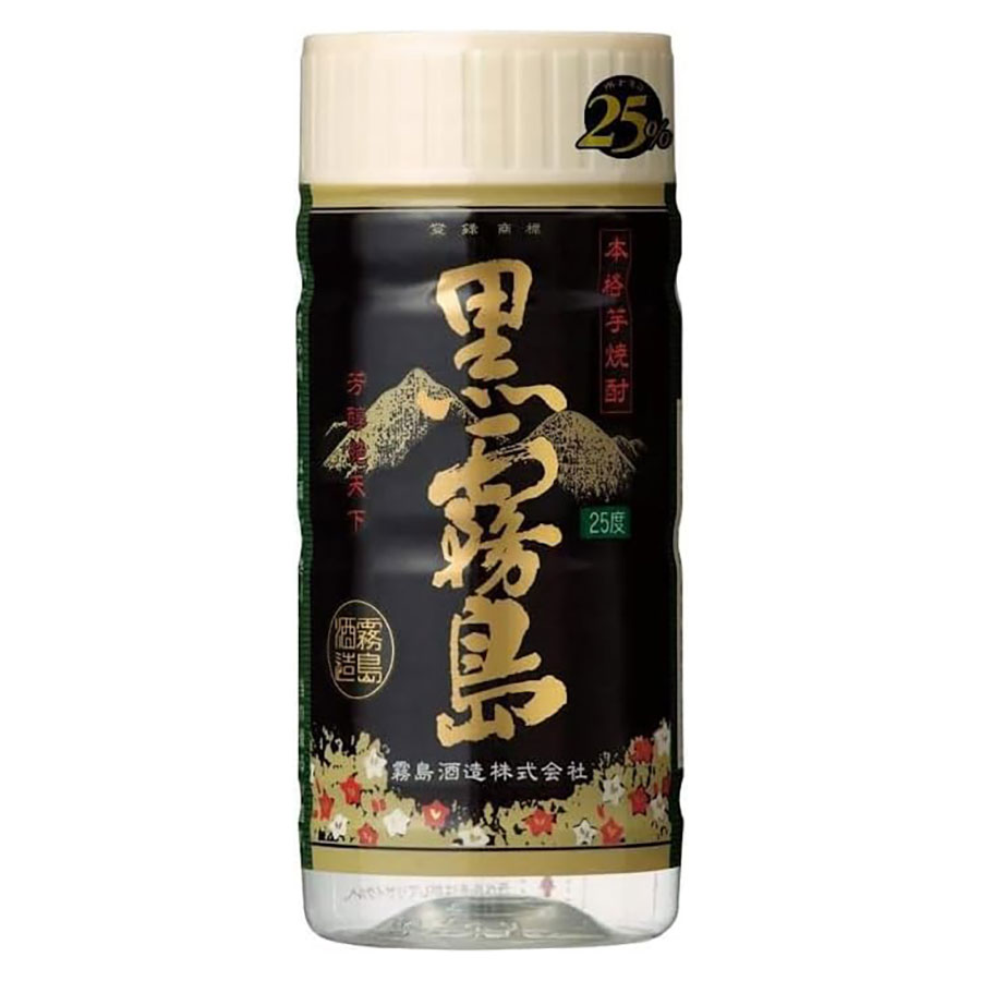 黒霧島 芋 25度 [ペット] 200ml x 30本[ケース販売] 送料無料(本州のみ) [霧島酒造 芋焼酎 いも焼酎 日本 宮崎県]