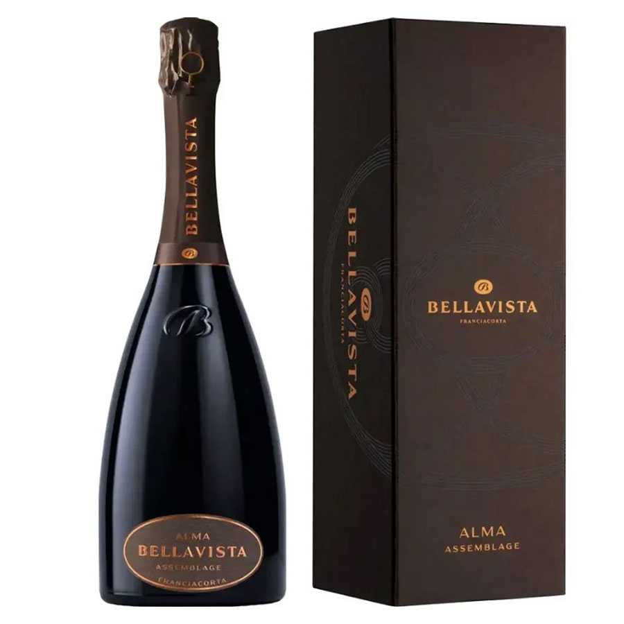 ベラヴィスタ アルマ アッサンブラージュ １ [箱付] 750ml x 6本[ケース販売][ENO イタリア スパークリングワイン ロンバルディア]