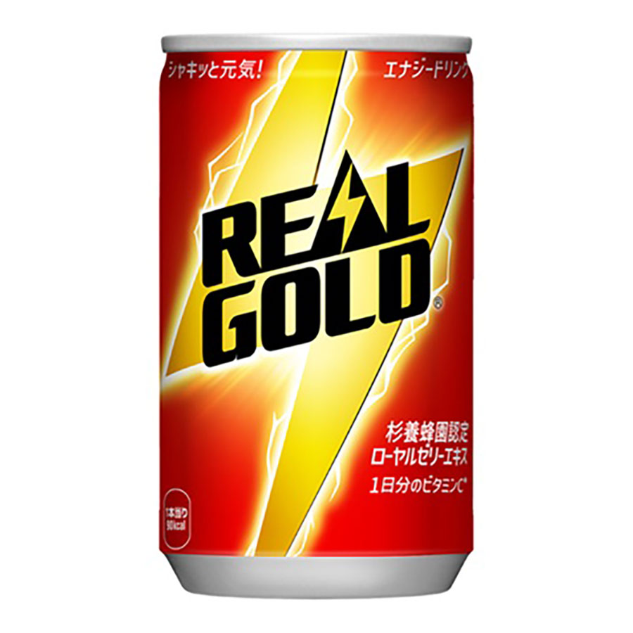 リアルゴールド [缶] 160ml x 60本[2ケース販売] 送料無料(本州のみ) [コカコーラ 飲料 炭酸飲料 日本 54714]