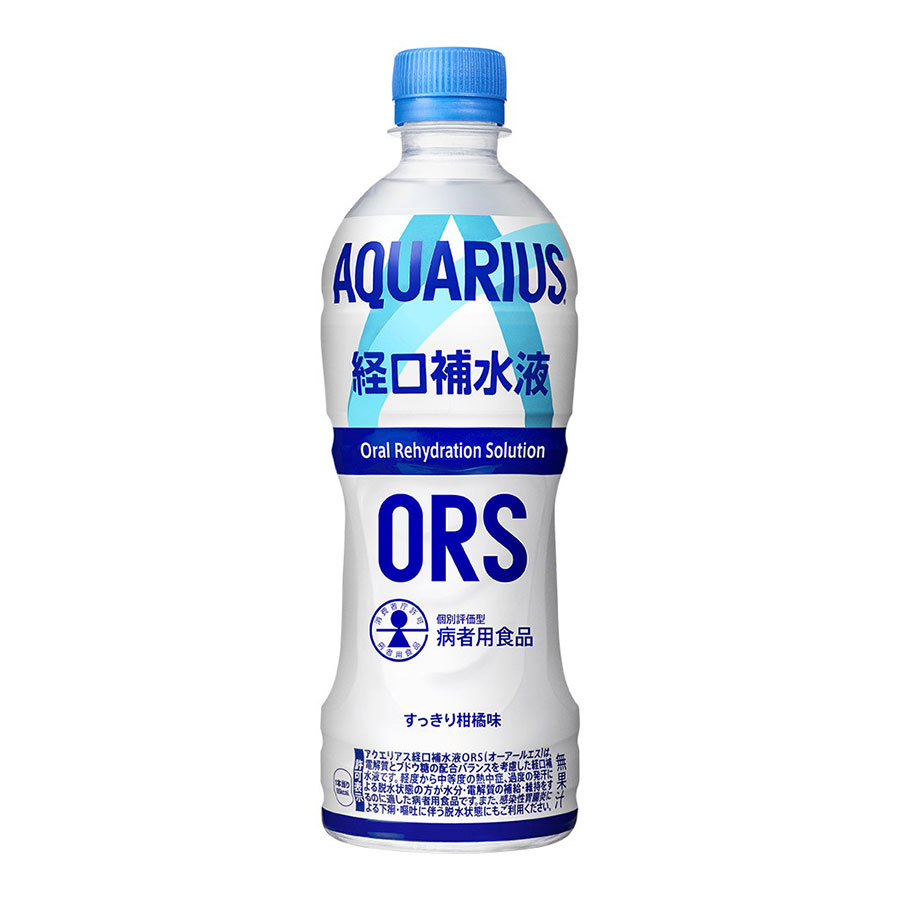 アクエリアス 経口補水液 ＯＲＳ [PET] 500ml x 48本[2ケース販売] 送料無料(本州のみ) [コカコーラ 飲料 スポーツ 日本 53716]