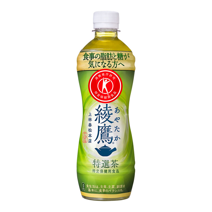 綾鷹 特選茶 [PET] 500ml x 24本[ケース販売][コカコーラ 飲料 お茶 日本 48441]