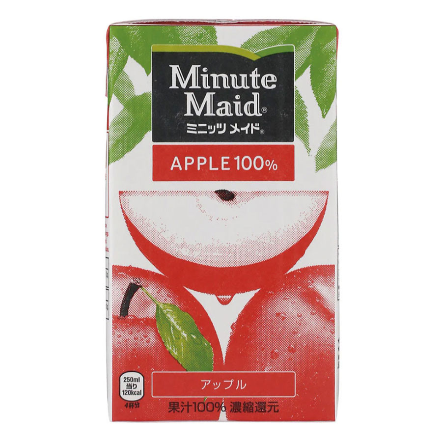 ミニッツメイド アップル [紙パック] 1L 1000ml x 12本[2ケース販売] 送料無料(本州のみ) [コカコーラ 飲料 果汁 日本 48443] 4,070円