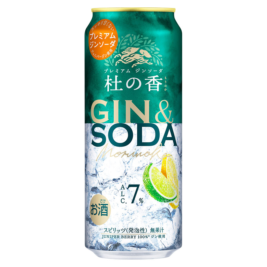 KIRIN Premium ジンソーダ 杜の香 7度 [缶] 500ml x 48本[2ケース販売] 送料無料(本州のみ) [キリンビール チューハイ カクテル スピリッツ 21863]