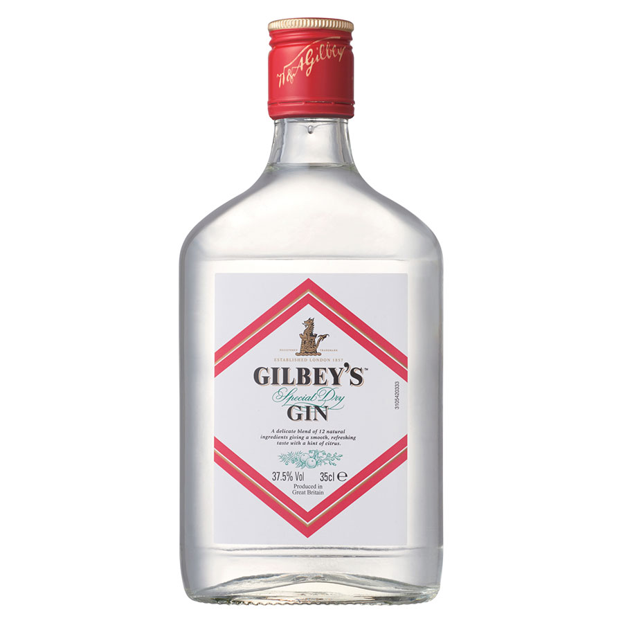 ギルビー ジン 37度 350ml x 24本[ケース販売] 送料無料(本州のみ) [キリンビール ジン スピリッツ イギリス 423456]