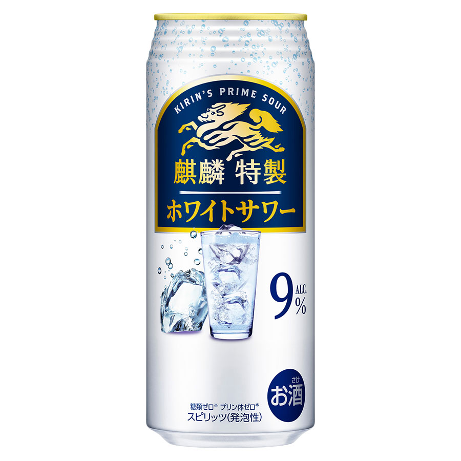 麒麟特製 ホワイトサワー 9度 [缶] 500ml x 48本[2ケース販売] 送料無料(本州のみ) [キリンビール チューハイ カクテル スピリッツ 22665]