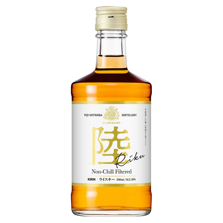 キリンウイスキー 陸 50度 500ml x 12本[ケース販売][キリンビール ジャパニーズウイスキー 日本 425786]