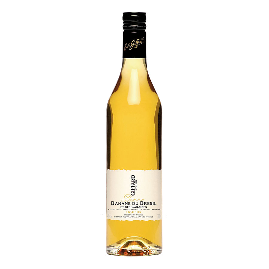 ジファール バナーヌ デュ ?ブラジル（バナナ） 25度 700ml x 6本[ケース販売] 送料無料(本州のみ) [KO フランス リキュール]