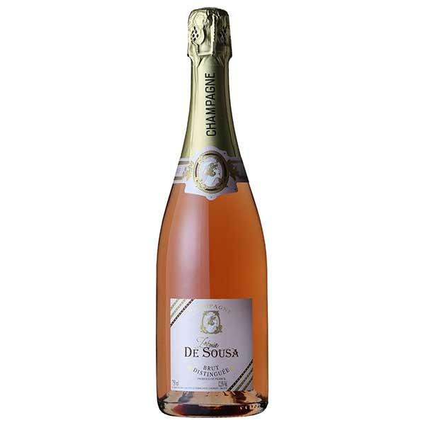 ゾエミ ド スーザ ロゼ ブリュット ディスタンゲ 750ml 三国 フランス スパークリングワイン 01771 送料無料 本州のみ