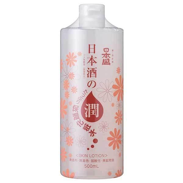 日本盛 日本酒のたっぷり保湿化粧水 500ml x 18本 ケース販売 送料無料 本州のみ 日本盛