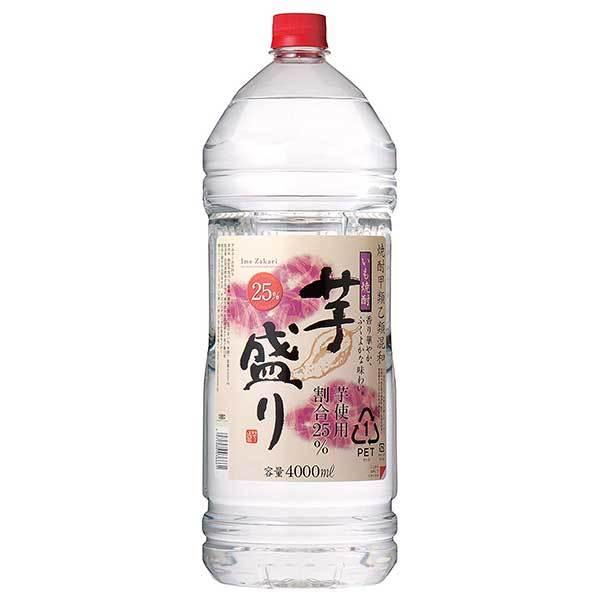 合同 芋盛り 25度 PET 4L 4000ml x 4本 ケース販売 送料無料 本州のみ 合同酒精 焼酎甲類乙類混和 103666