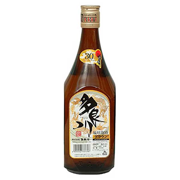 多良川ブラウン 30度 720ml × 12本 [ケース販売][多良川 泡盛 焼酎 日本 沖縄]ギフト プレゼント 贈り物 お祝い 内祝い お返し 誕生日プレゼント 父の日 敬老の日