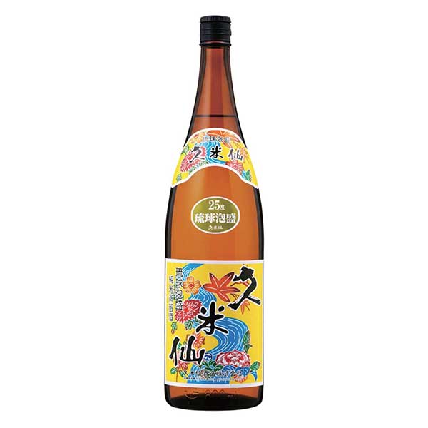 久米仙酒造 紅型 25度 1.8L 1800ml &times; 6本 [ケース販売][久米仙酒造 泡盛 焼酎 日本 沖縄]ギフト プレゼント 贈り物 お祝い 内祝い お返し 誕生日プレゼント 父の日 敬老の日｜ハードリカー2号店　店