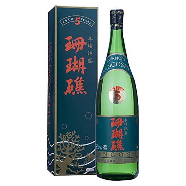 山川 珊瑚礁 5年 古酒 43度 1.8L 1800ml × 6本 [ケース販売][山川酒造 泡盛 焼酎 日本 沖縄]ギフト プレゼント 贈り物 お祝い 内祝い お返し 誕生日プレゼント 父の日 敬老の日 31,676円