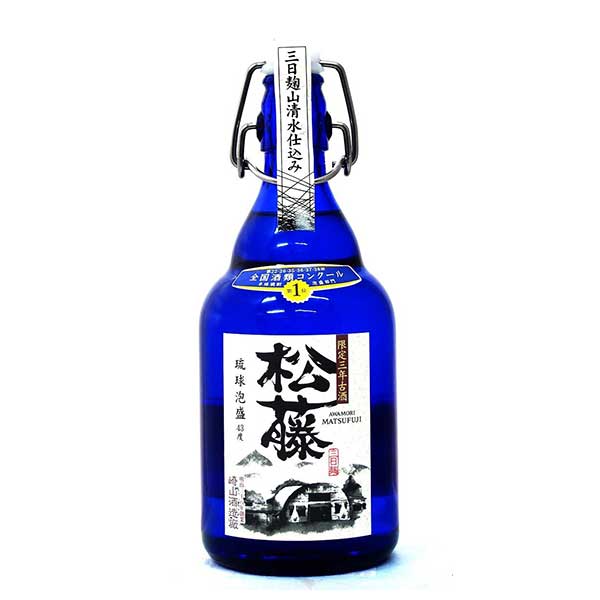 崎山 松藤限定 古酒 43度 500ml &times; 12本 [ケース販売][崎山酒造廠 泡盛 焼酎 日本 沖縄] 送料無料(本州のみ)ギフト プレゼント 贈り物 お祝い 内祝い お返し 誕生日プレゼント 父の日 敬老の日｜ハードリカー2号店　店