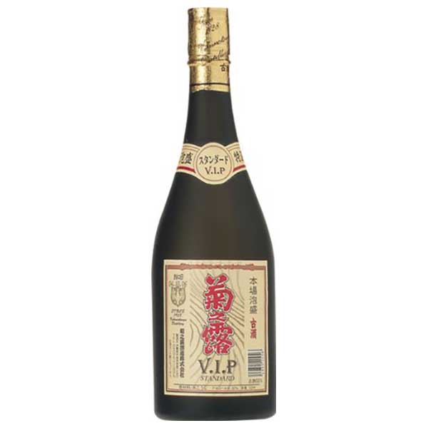 菊之露 VIPスタンダード 古酒 30度 720ml × 12本 [ケース販売][菊之露酒造 泡盛 焼酎 日本 沖縄]ギフト プレゼント 贈り物 お祝い 内祝い お返し 誕生日プレゼント 父の日 敬老の日