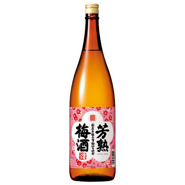 寶 芳熟梅酒 12度 [瓶] 1.8L 1800ml × 6本 [ケース販売] 送料無料(本州のみ)[宝酒造 日本 千葉県]【ギフト不可】ギフト プレゼント 贈り物 お祝い 内祝い お返し 誕生日プレゼント 父の日 敬老の日