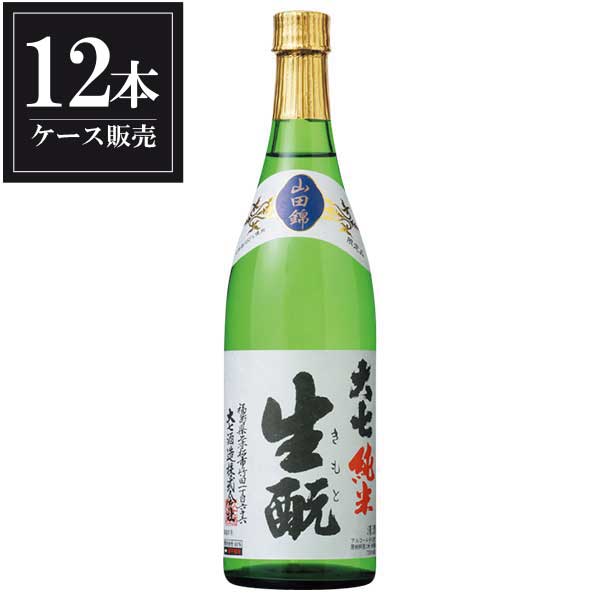 大七 純米生もと 山田錦 720ml x 12本 [ケース販売] [大七酒造 福島県 ]ギフト プレゼント 贈り物 お祝い 内祝い お返し 誕生日プレゼント 父の日 敬老の日｜ハードリカー2号店　店