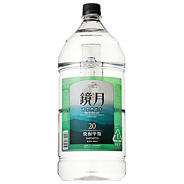 市場 サントリー 4L 鏡月 20度 甲類焼酎 送料無料 4000ml