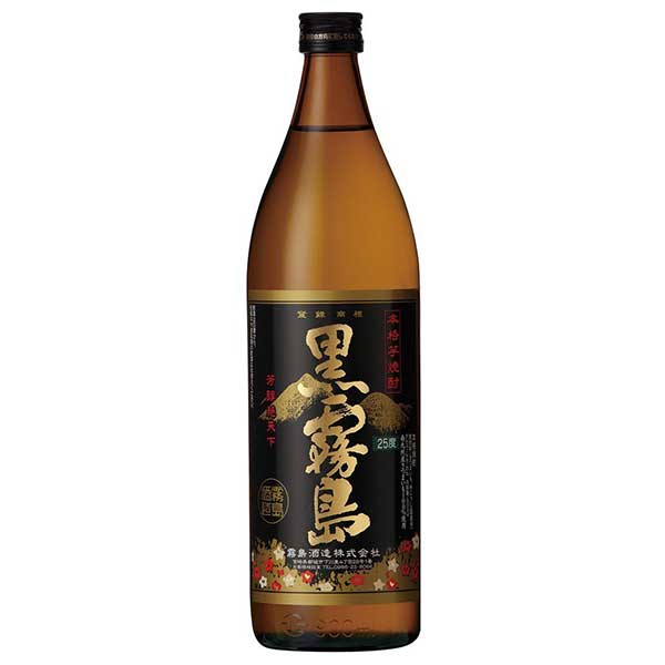 黒霧島 芋焼酎 25度 900ml × 12本 ケース販売 送料無料 本州のみ あす楽対応 霧島酒造 宮崎県 【SALE／69%OFF】