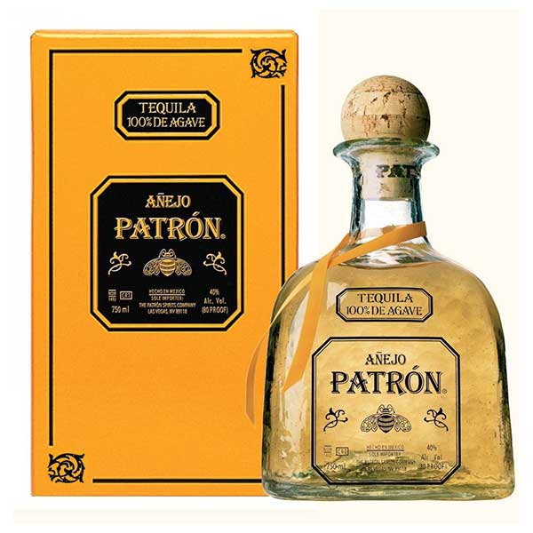 値下げしました！未開封 未開栓PATRÓN アネホ テキーラ 750ml 55014-1.jpg