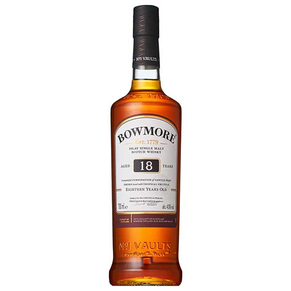 ボウモア 18年 43度 正規品 [瓶] 700ml[ウイスキー 43度 正規品 イギリス サントリー]ギフト プレゼント 贈り物 お祝い 内祝い お返し 誕生日プレゼント 父の日 敬老の日｜ハードリカー2号店　店