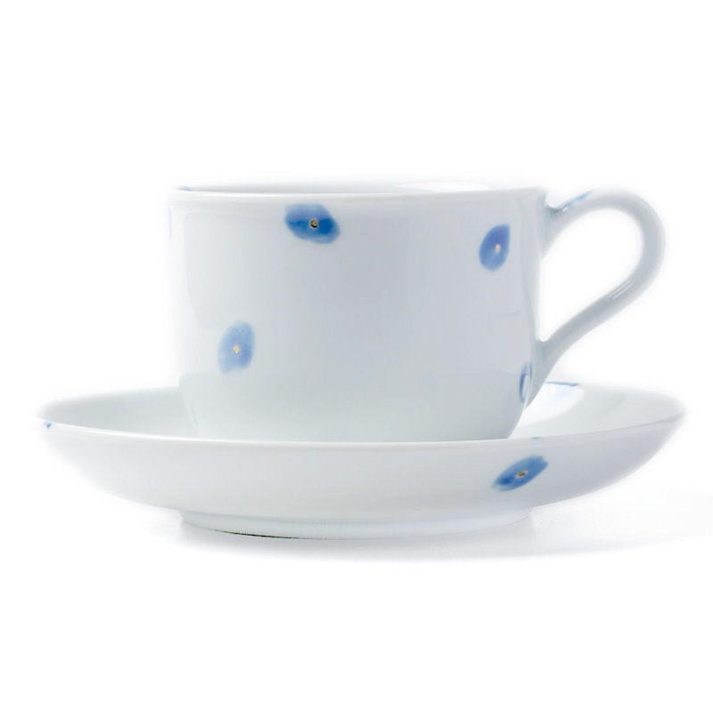 【レア出品】土楽窯　ちりれんげ アメ釉12個セット【うち1個小傷有り】 レンゲセット 四季の花/青郊窯