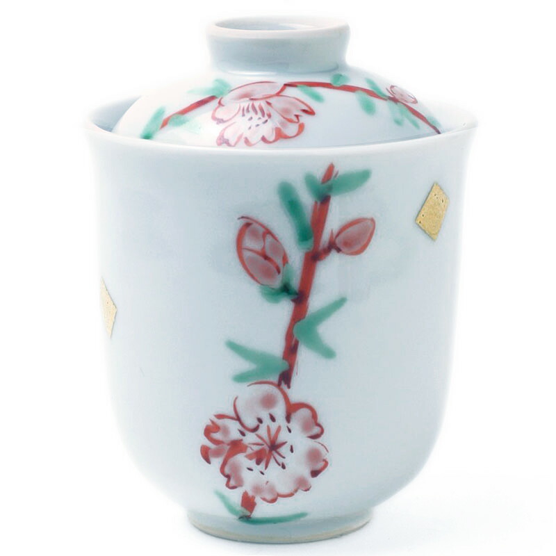 楽天市場】京焼：赤絵ぼんぼり型猪口・伏原博之《小付・猪口》 : 和