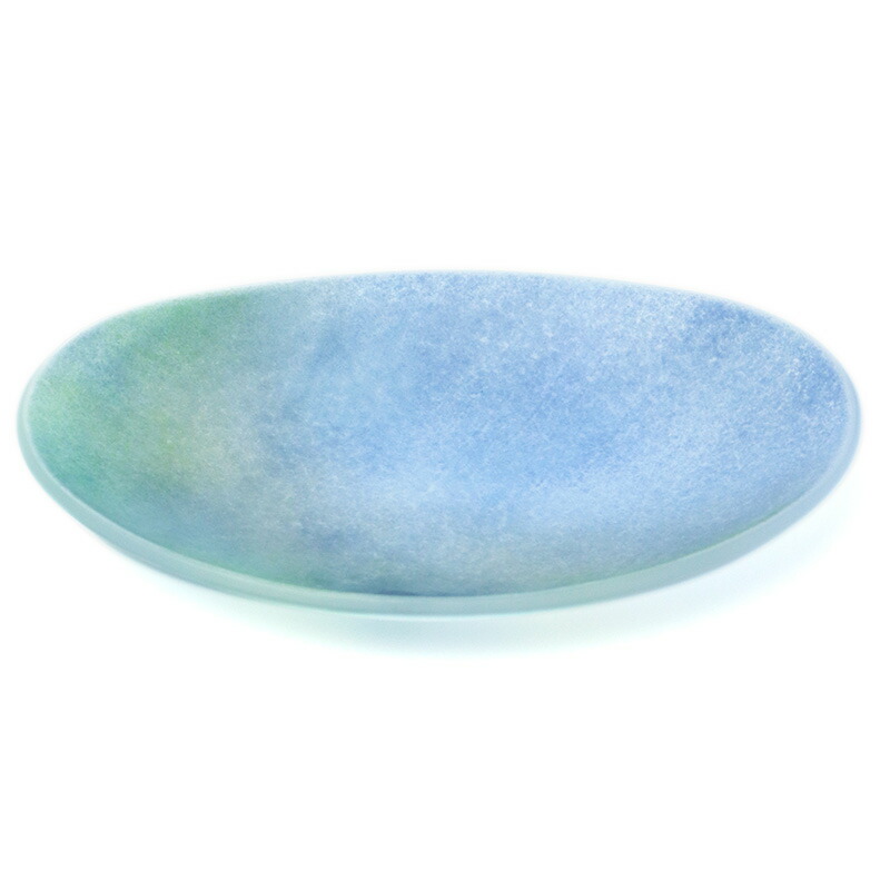 楽天市場】ガラス：楕円鉢・西山芳浩《中鉢・17.0cm》 : 和食器の愉し