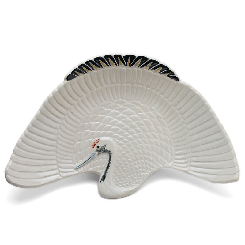 楽天市場】染付市松文6.5寸皿・阪東晃司《中皿・18.7cm》 : 和食器の