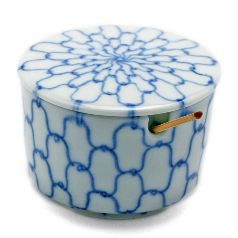 楽天市場】染付網目6.5寸深皿・阪東晃司《中皿・19.5cm》 : 和食器の