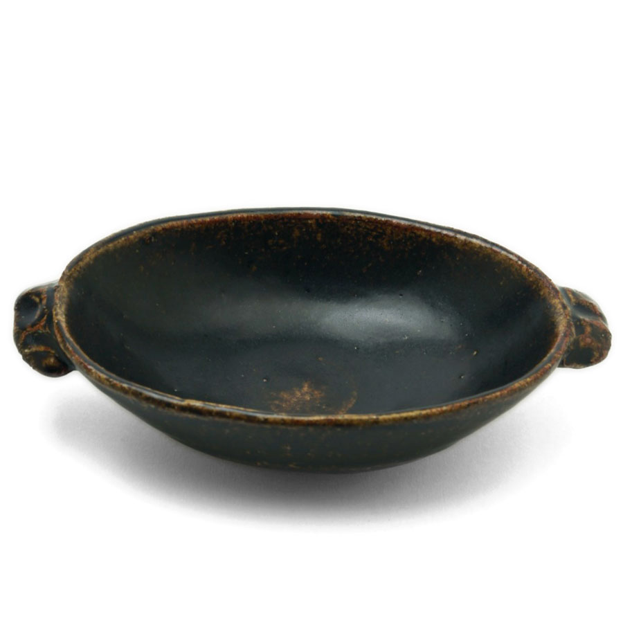 楽天市場】玄釉グラタン皿・6寸・吉井史郎《中鉢・18.0cm・250ml 