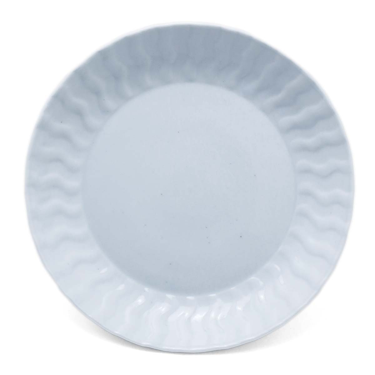 楽天市場】白磁：白磁菊花7寸皿・水野克俊《中皿・21.0cm》 : 和食器の