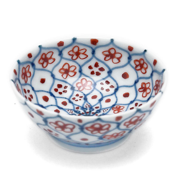 楽天市場】花網茶碗・大・土山敬司《飯碗・ご飯茶碗・11.5cm》 : 和